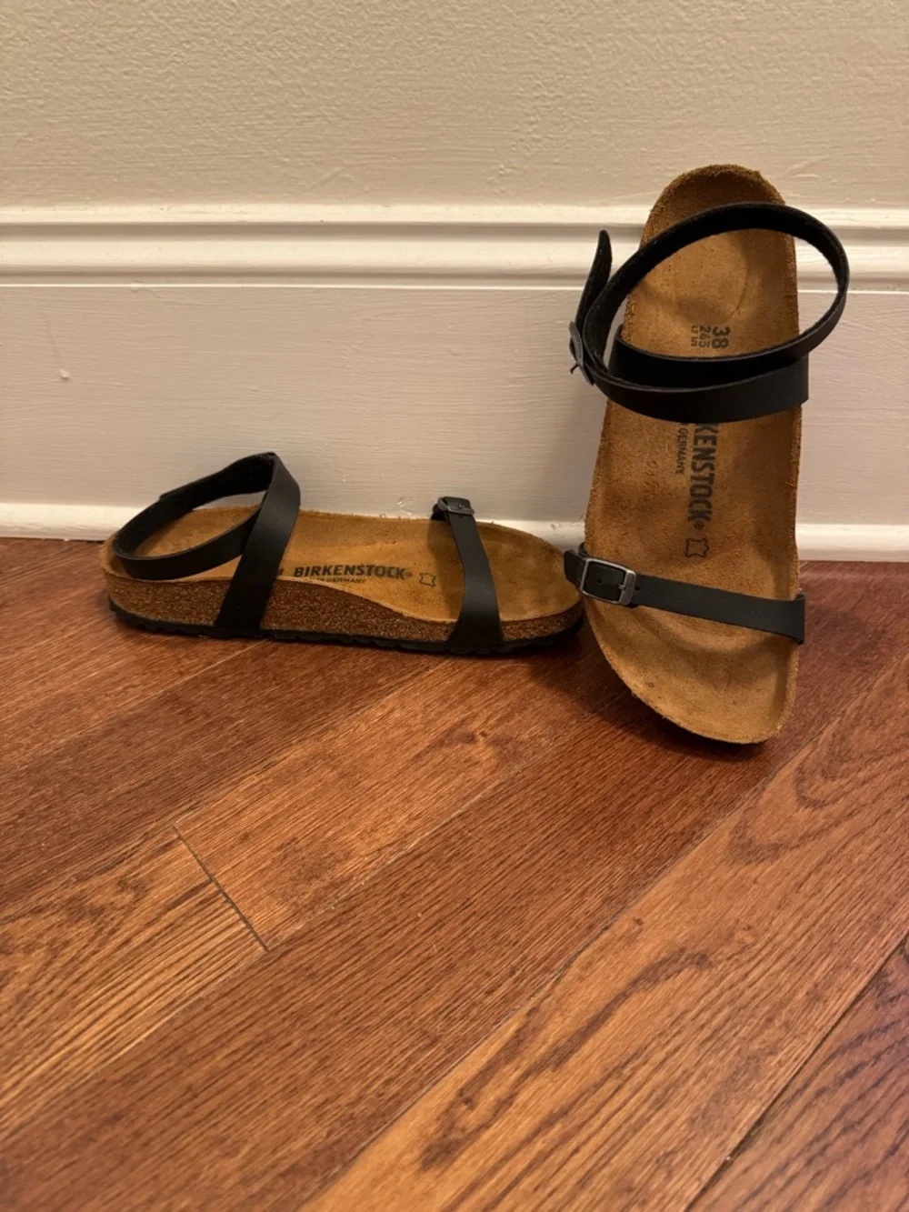 Birkenstock | Daloa Black Strappy Ankle Sandals